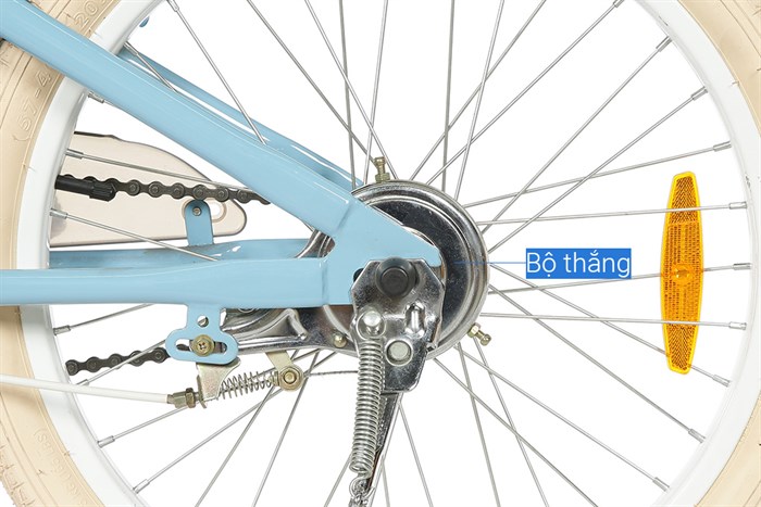 Xe Đạp Trẻ Em Royal Baby RB20B-6-3 20 inch Màu Xanh Dương