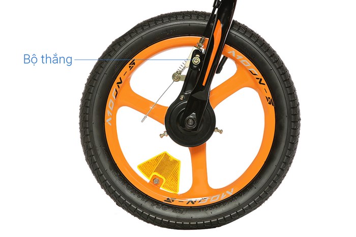 Xe Đạp Trẻ Em Chipmunk CM16-5P 16 inch Màu Cam