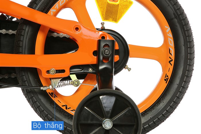 Xe Đạp Trẻ Em Chipmunk CM16-5P 16 inch Màu Cam