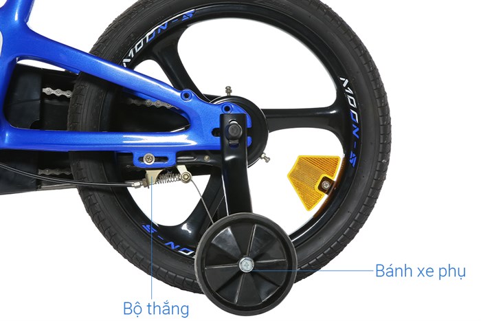 Xe Đạp Trẻ Em Chipmunk CM16-5P 16 inch Màu Xanh Dương