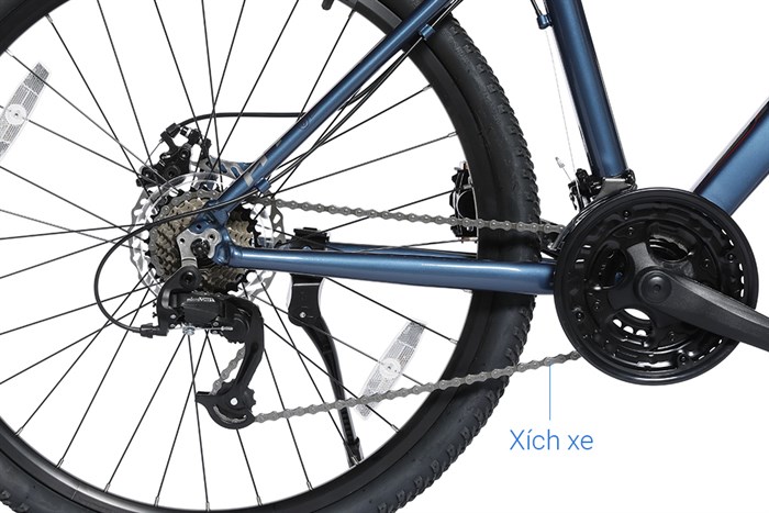 Xe Đạp Địa Hình MTB Giant ATX 620 26 inch Size M Màu Xanh Dương