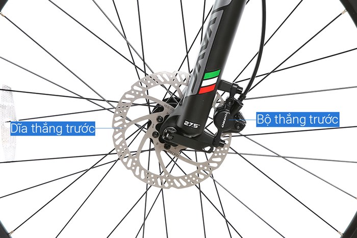 Xe Đạp Địa Hình MTB Java 650B-Moka2-24S 27.5 inch Size S