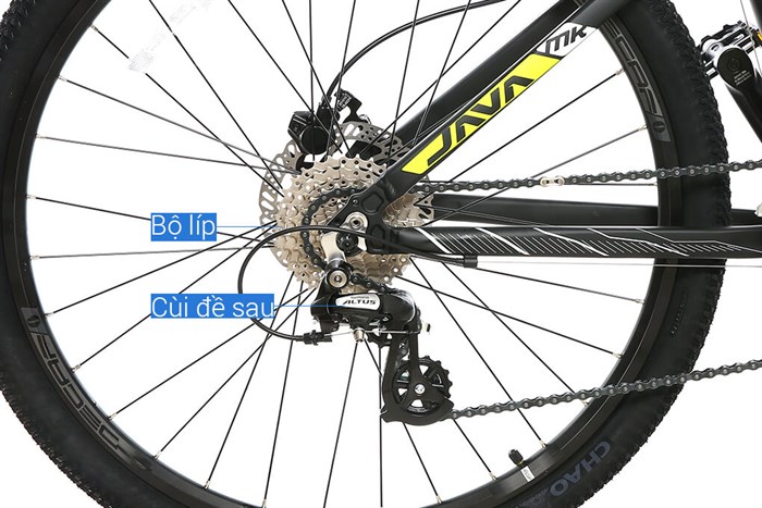 Xe Đạp Địa Hình MTB Java 650B-Moka2-24S 27.5 inch Size S