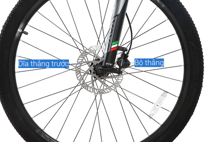 Xe Đạp Địa Hình MTB Java 650B-Moka2-24S 27.5 inch Size S