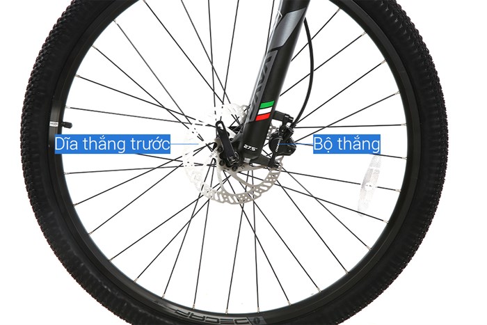 Xe Đạp Địa Hình MTB Java 650B-Moka2-24S 27.5 inch Size M