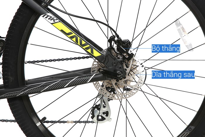Xe Đạp Địa Hình MTB Java 650B-Moka2-24S 27.5 inch Size M
