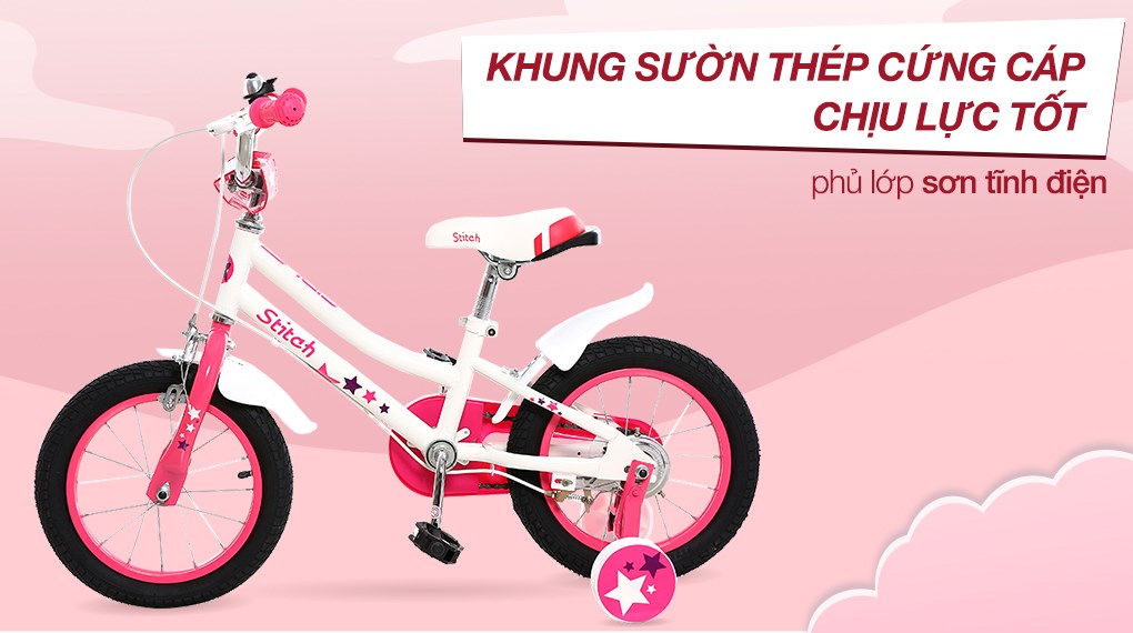 Xe Đạp Trẻ Em Stitch Goya Rabbit JY902-14 14 inch