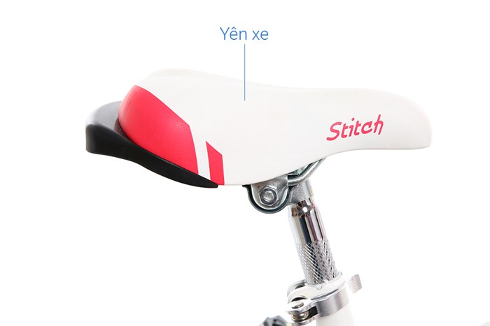 Xe Đạp Trẻ Em Stitch Goya Rabbit JY902-14 14 inch Màu Trắng - Hồng