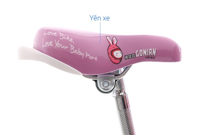 Xe Đạp Trẻ Em Stitch Goya Rabbit JY902-16 16 inch Màu Hồng