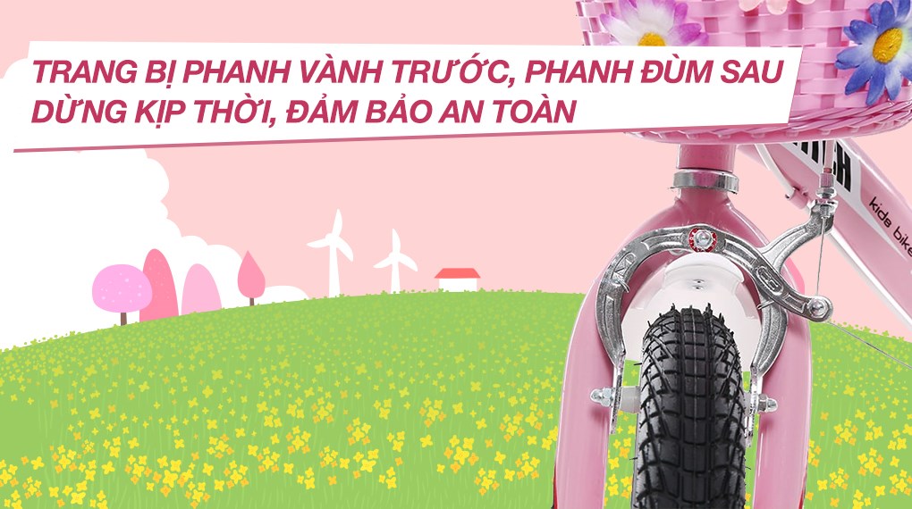 Xe Đạp Trẻ Em Stitch Goya Rabbit JK902-18 18 inch