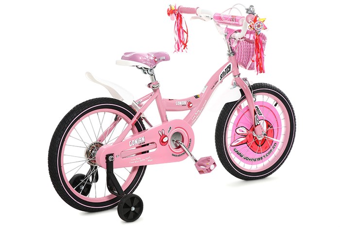 Xe Đạp Trẻ Em Stitch Goya Rabbit JK902-18 18 inch Màu Hồng