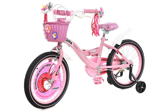 Xe Đạp Trẻ Em Stitch Goya Rabbit JK902-18 18 inch Màu Hồng