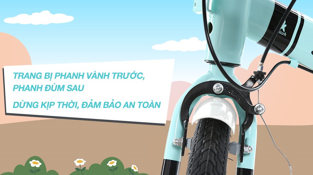 Xe Đạp Trẻ Em Stitch Roman JK2401 24 inch