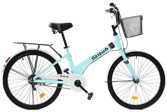 Xe Đạp Trẻ Em Stitch Roman JK2401 24 inch Màu Xanh Dương