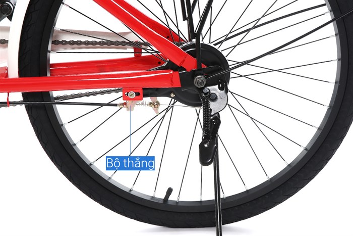 Xe Đạp Trẻ Em Stitch Roman JK2401 24 inch Màu Đỏ