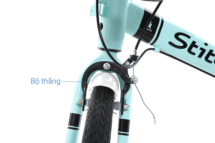 Xe Đạp Trẻ Em Stitch Roman JK2401 24 inch Màu Xanh Dương