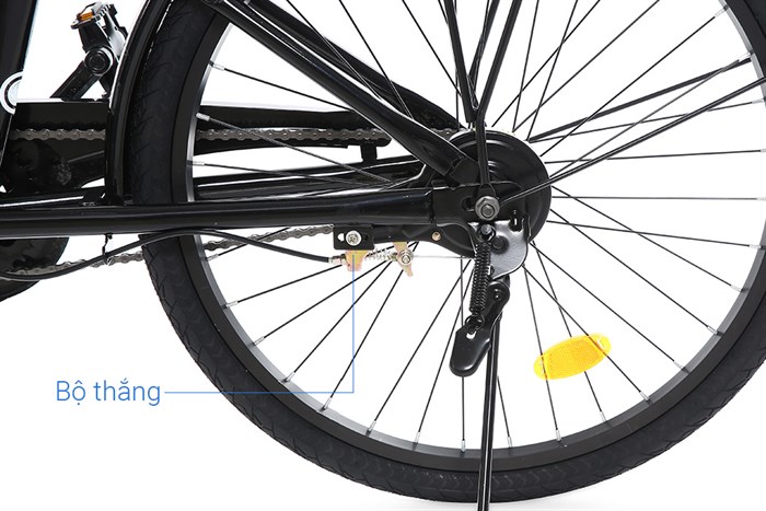 Xe Đạp Trẻ Em Stitch Roman JK2401 24 inch Màu Đen