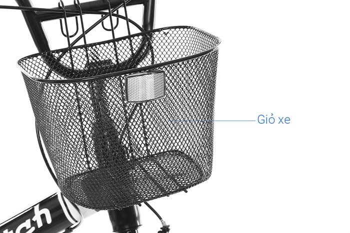 Xe Đạp Trẻ Em Stitch Roman JK2401 24 inch Màu Đen