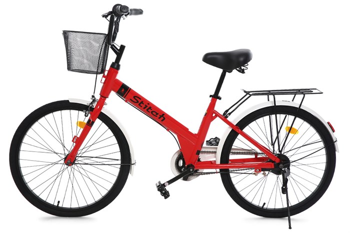 Xe Đạp Trẻ Em Stitch Roman JK2401 24 inch Màu Đỏ