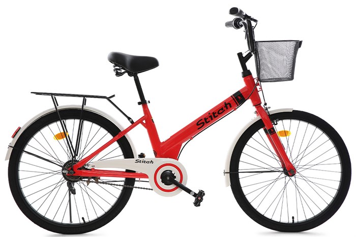 Xe Đạp Trẻ Em Stitch Roman JK2401 24 inch Màu Đỏ