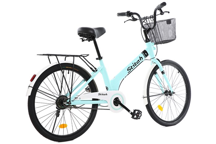 Xe Đạp Trẻ Em Stitch Roman JK2401 24 inch Màu Xanh Dương