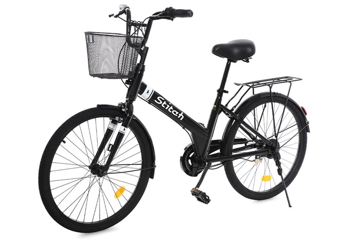 Xe Đạp Trẻ Em Stitch Roman JK2401 24 inch Màu Đen