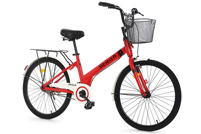Xe Đạp Trẻ Em Stitch Roman JK2401 24 inch Màu Đỏ