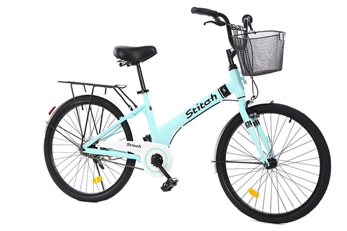 Xe Đạp Trẻ Em Stitch Roman JK2401 24 inch Màu Xanh Dương