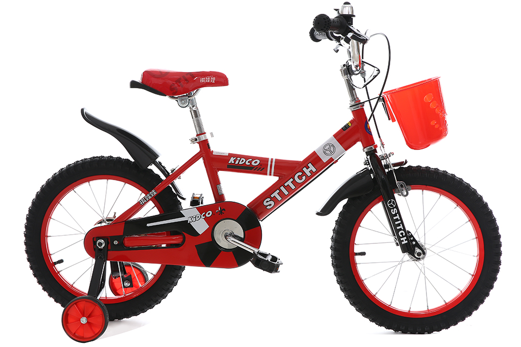 Xe Đạp Trẻ Em Stitch Little Cool JY904-16 16 inch Màu Đỏ