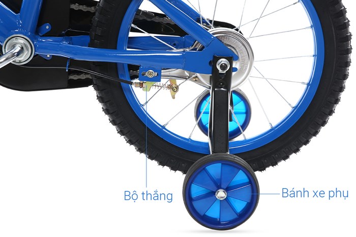 Xe Đạp Trẻ Em Stitch Little Cool JY904-16 16 inch Màu Xanh Dương