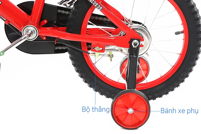 Xe Đạp Trẻ Em Stitch Little Cool JY904-16 16 inch Màu Đỏ