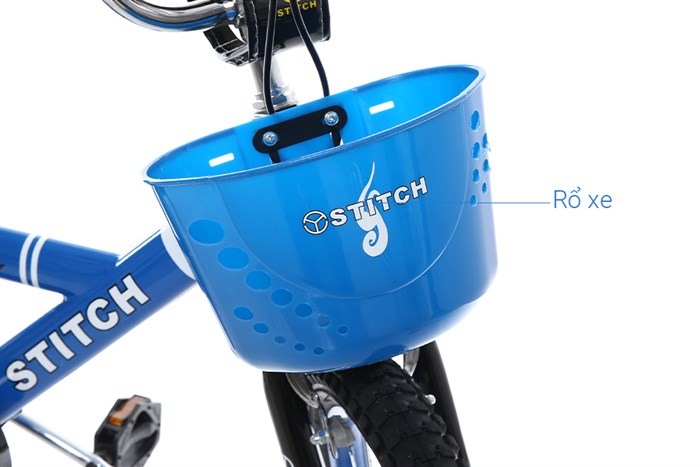Xe Đạp Trẻ Em Stitch Little Cool JY904-16 16 inch Màu Xanh Dương