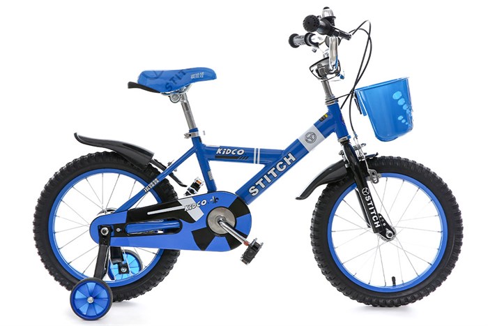 Xe Đạp Trẻ Em Stitch Little Cool JY904-16 16 inch Màu Xanh Dương