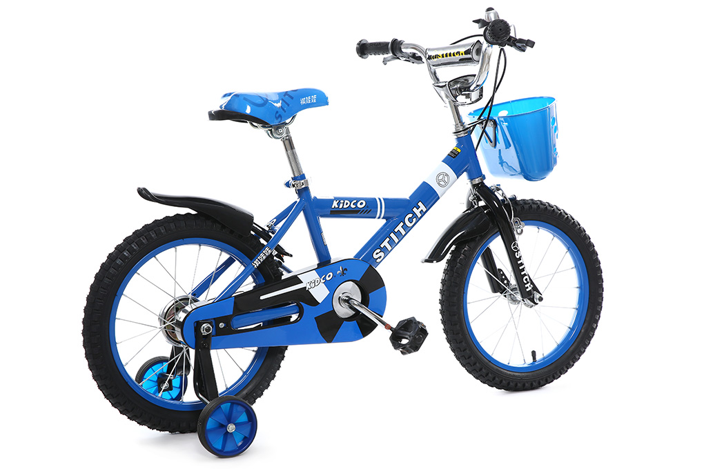 Xe Đạp Trẻ Em Stitch Little Cool JY904-16 16 inch Màu Xanh Dương