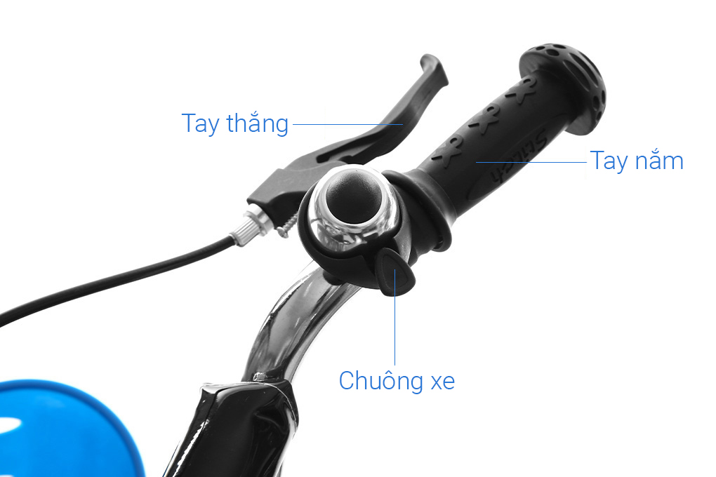 Xe Đạp Trẻ Em Stitch Little Cool JY904-16 16 inch Màu Xanh Dương