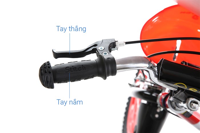 Xe Đạp Trẻ Em Stitch Little Cool JY904-16 16 inch Màu Đỏ