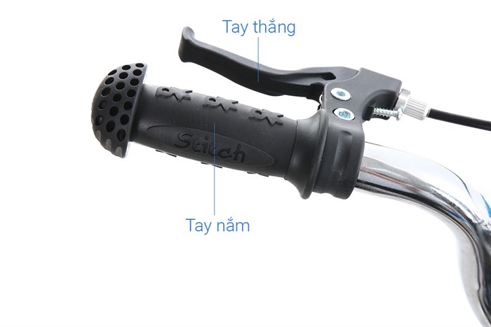 Xe Đạp Trẻ Em Stitch Little Cool JY904-16 16 inch Màu Xanh Dương