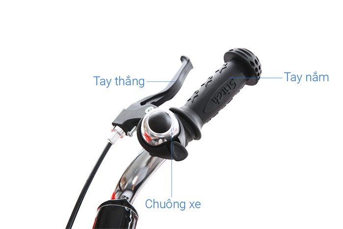 Xe Đạp Trẻ Em Stitch Little Cool JY904-16 16 inch Màu Đỏ