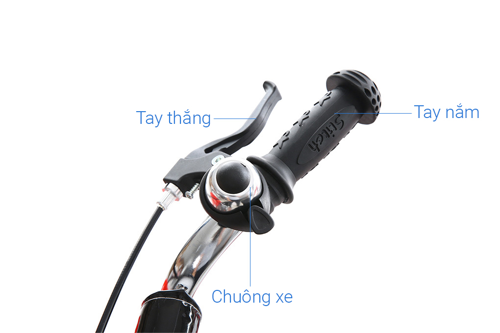Xe Đạp Trẻ Em Stitch Little Cool JY904-16 16 inch Màu Đỏ