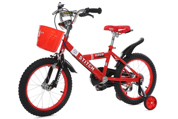 Xe Đạp Trẻ Em Stitch Little Cool JY904-16 16 inch Màu Đỏ