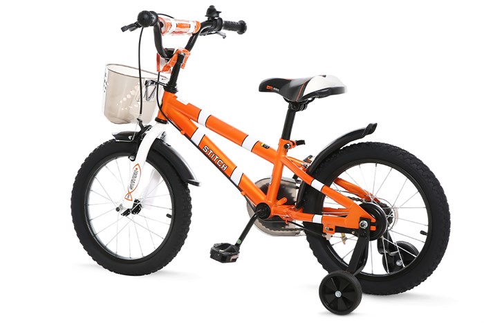 Xe Đạp Trẻ Em Stitch Happy Fish JY907-16 16 inch Màu Cam