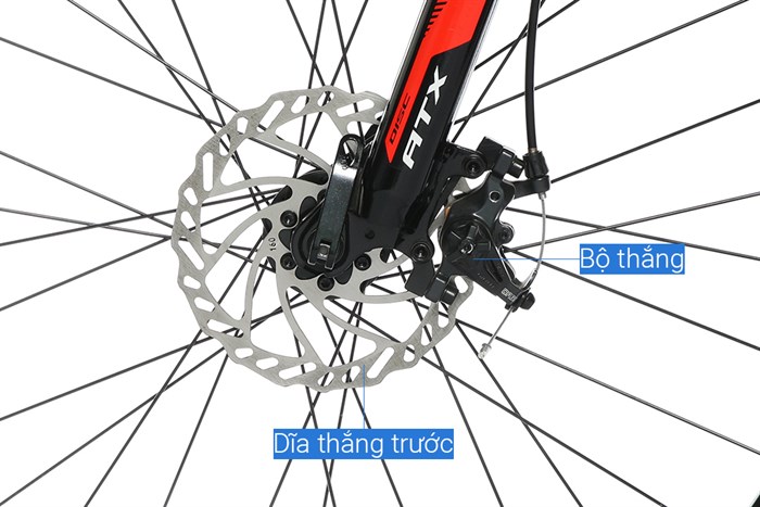 Xe Đạp Địa Hình MTB Giant ATX 660 (2022) 26 inch Size M Màu Xám