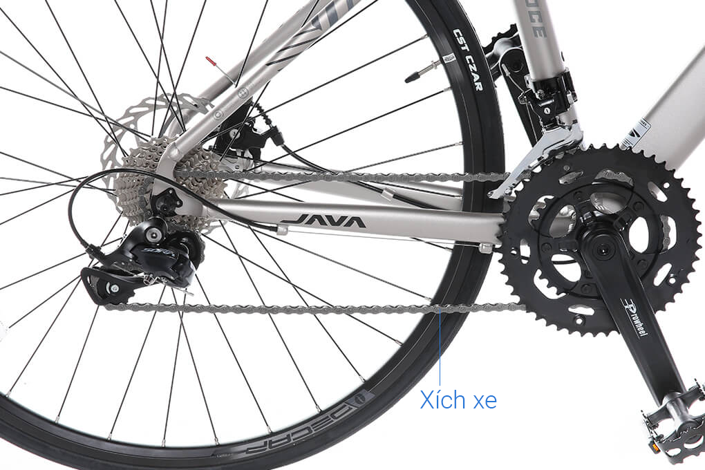 Xe Đạp Thể Thao Road Java 700C-Veloce-D 700C Size S
