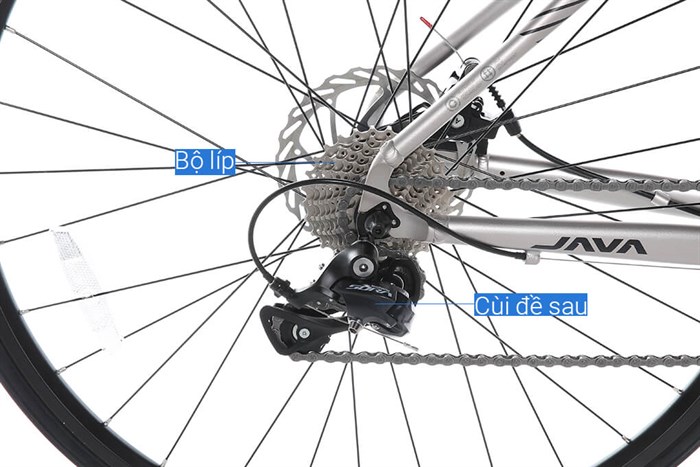 Xe Đạp Thể Thao Road Java 700C-Veloce-D 700C Size S