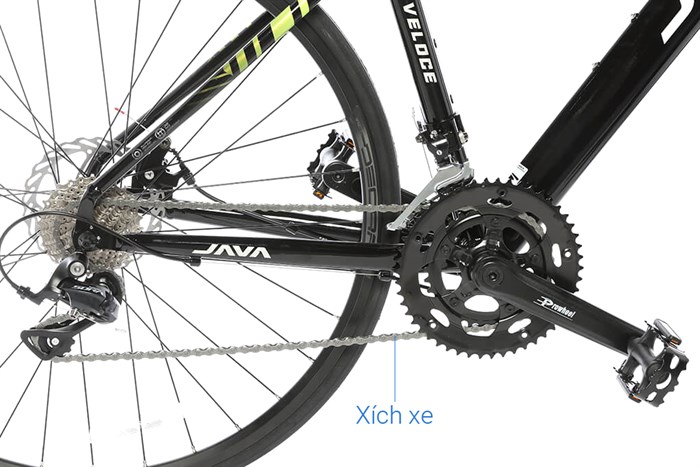 Xe Đạp Thể Thao Road Java 700C-Veloce-D 700C Size S