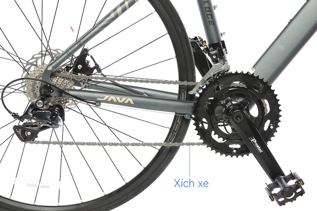 Xe Đạp Thể Thao Road Java 700C-Veloce-D 700C Size S