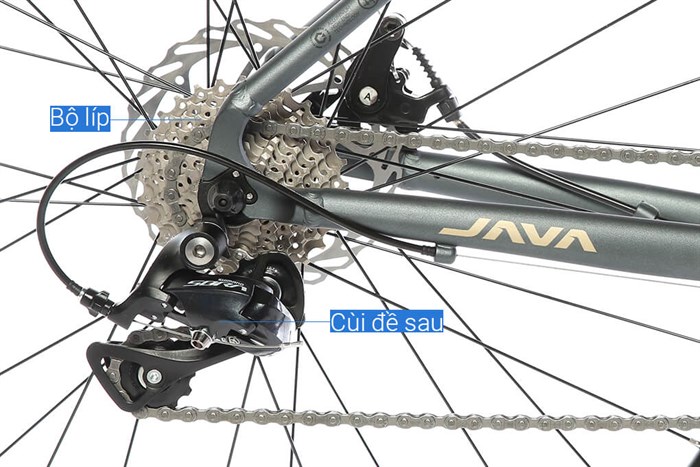 Xe Đạp Thể Thao Road Java 700C-Veloce-D 700C Size S