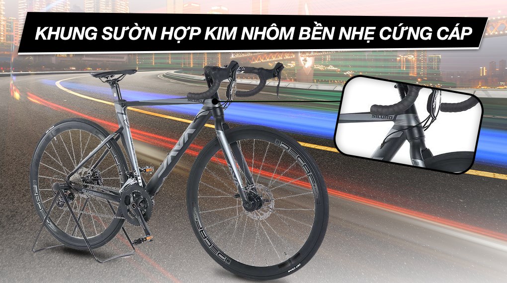 Xe Đạp Thể Thao Road Java 700C-Siluro2-18S-1 700C Size M