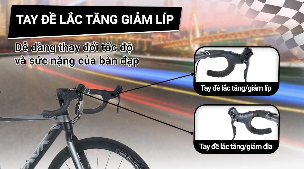 Xe Đạp Thể Thao Road Java 700C-Siluro2-18S-1 700C Size M