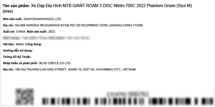 Xe Đạp Địa Hình MTB Giant Roam 3 Disc (2022) 29 inch Size M Màu Xanh lá